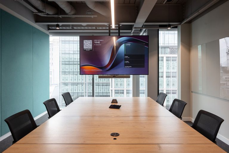 Medium Meeting Room with video conferencing AV equipment